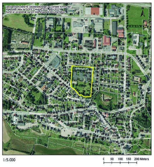 Afgrænsning af lokalplan nr. 1430