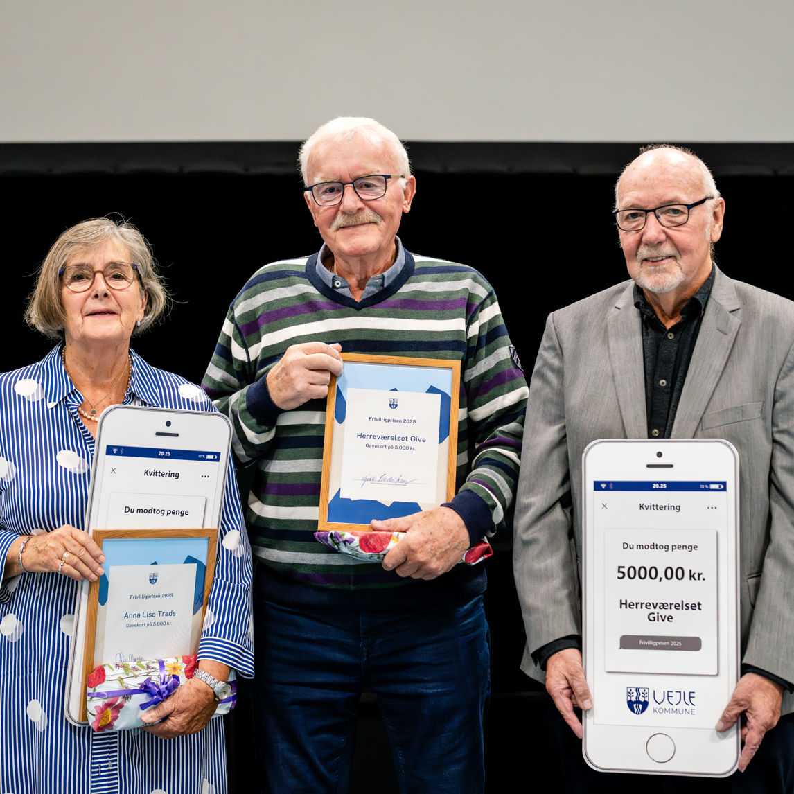 Vindere af Frivilligprisen 2025