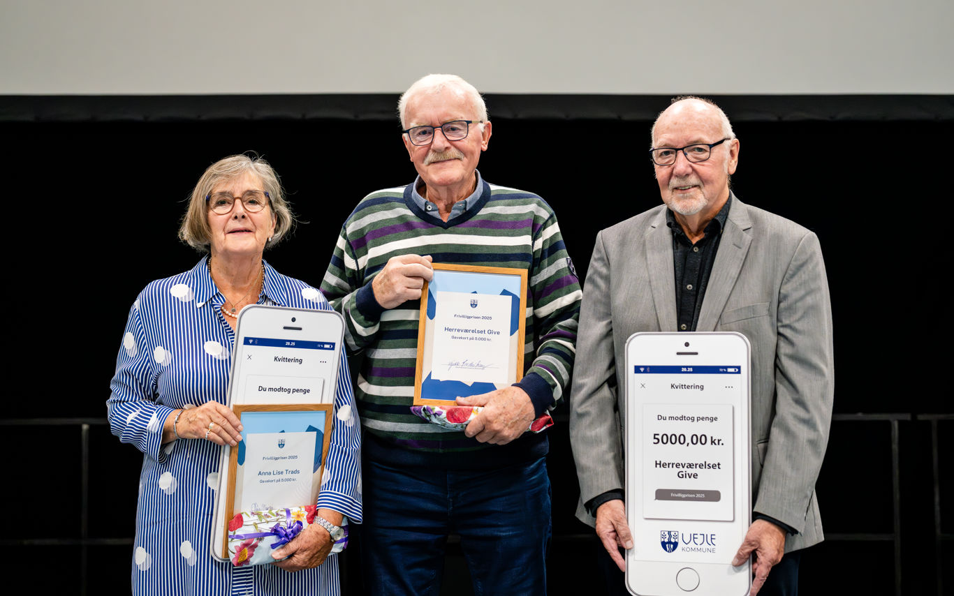 Vindere af Frivilligprisen 2025