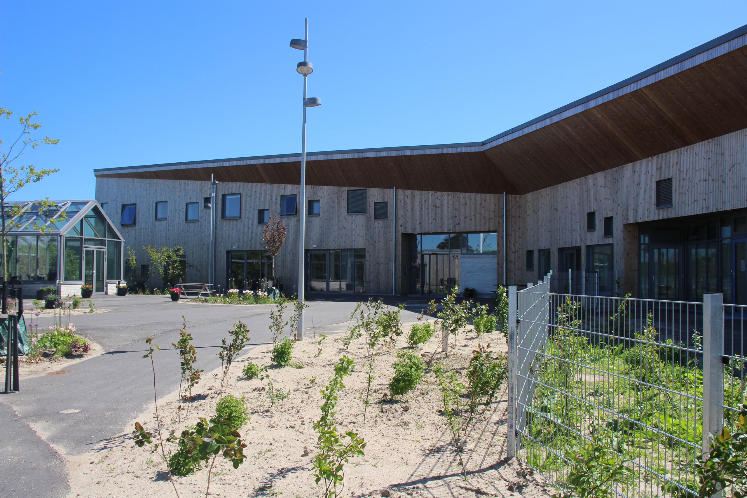 Ankomst til Kong Gauers Gård fra stiforbindelse