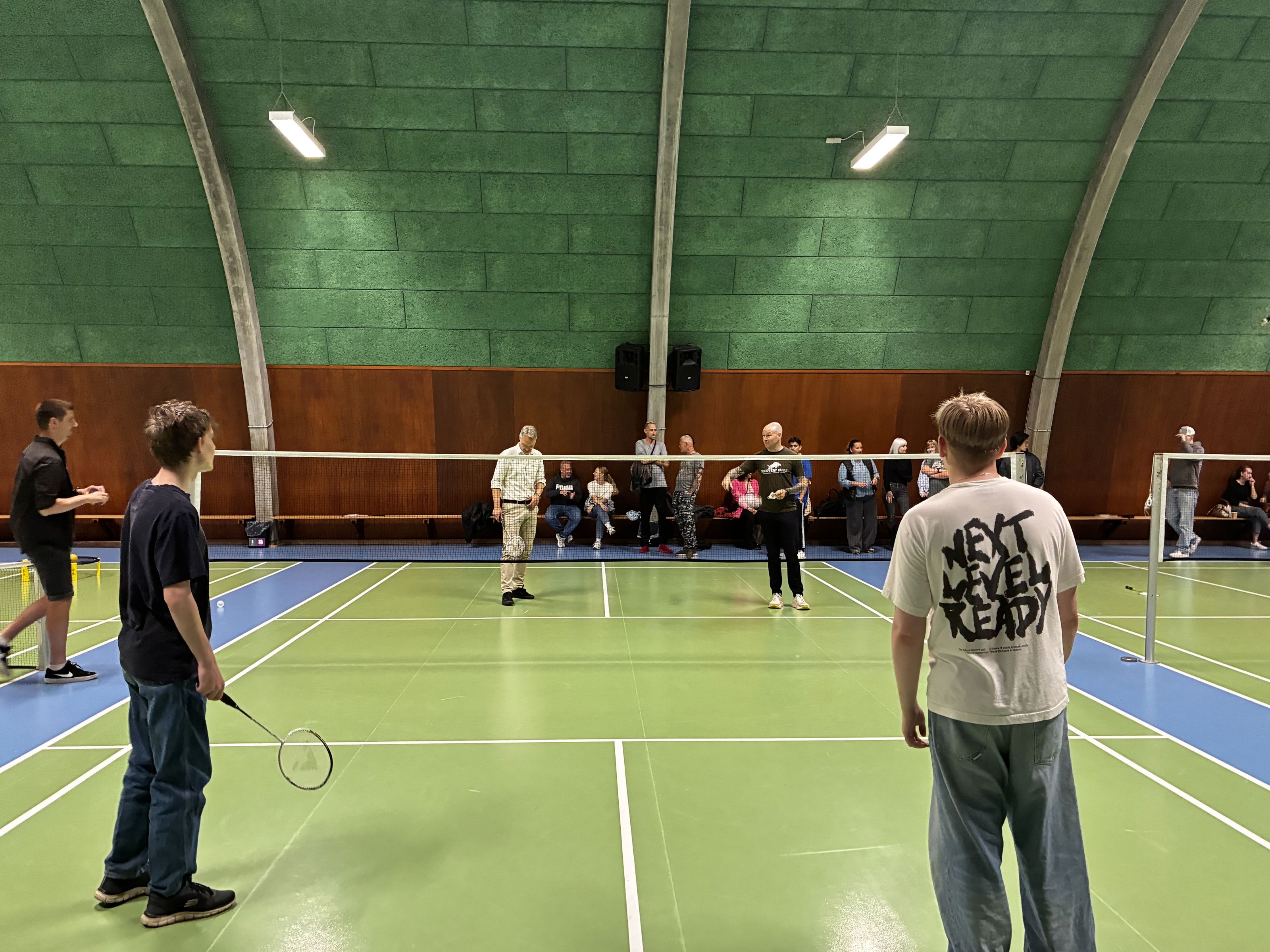 Badminton i Den Sociale Sportscafé