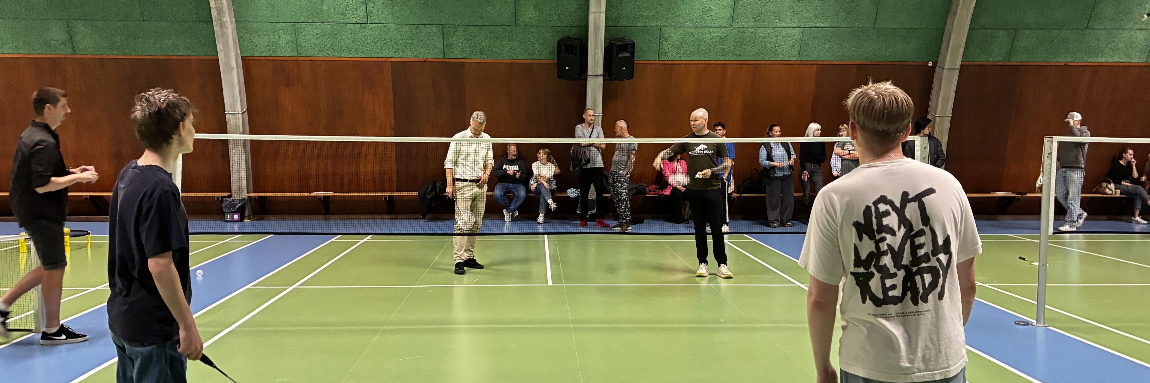 Badminton i Den Sociale Sportscafé