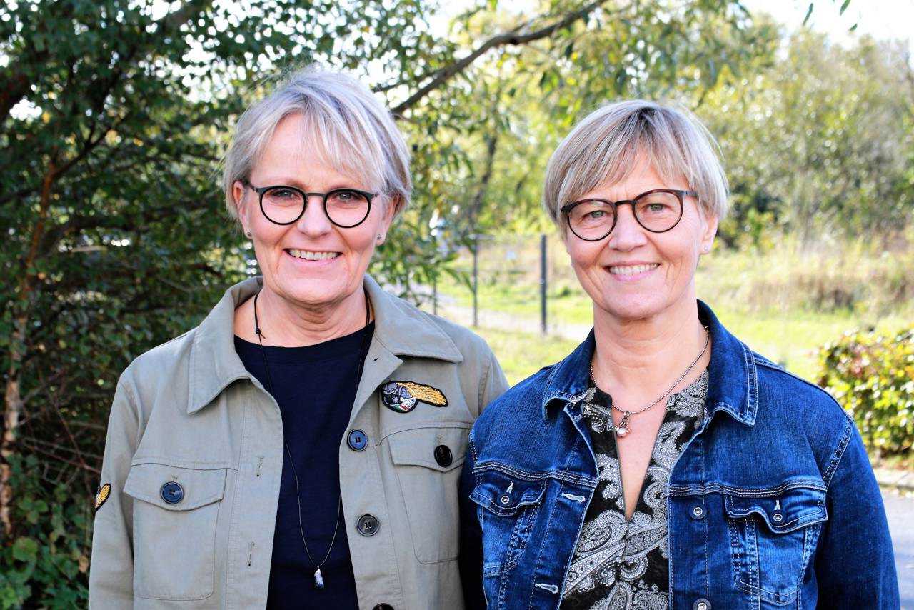 Foto af Ulla og Jane, som er sorgvejledere