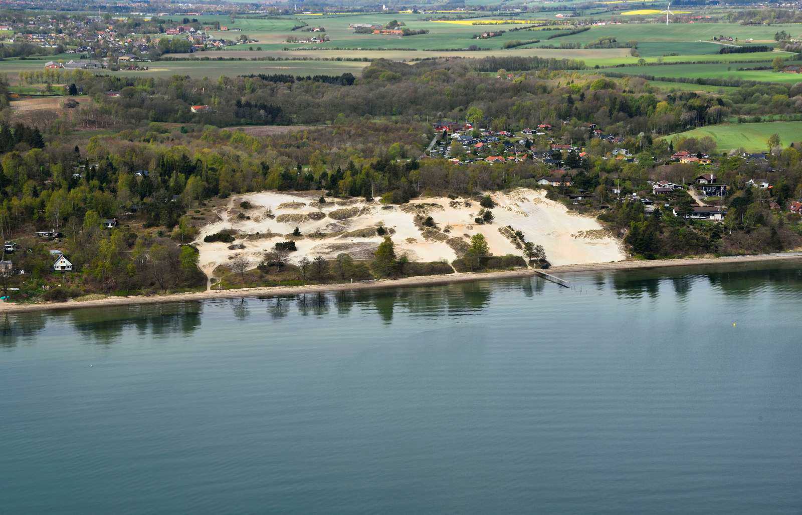 Hvidbjerg Klit set fra oven