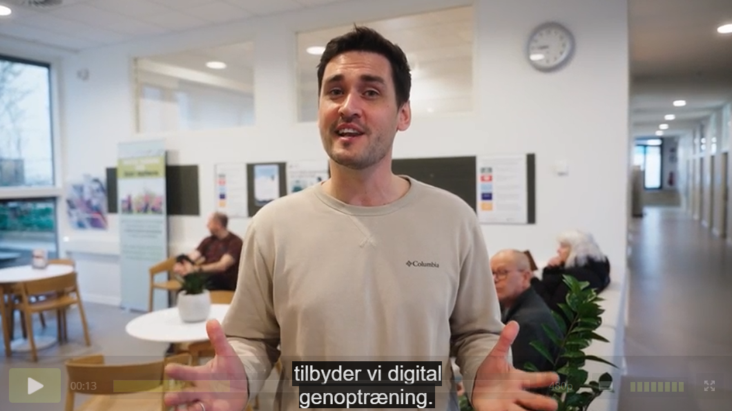 Nu  kan du træne hjemmefra - prøv digital genoptræning