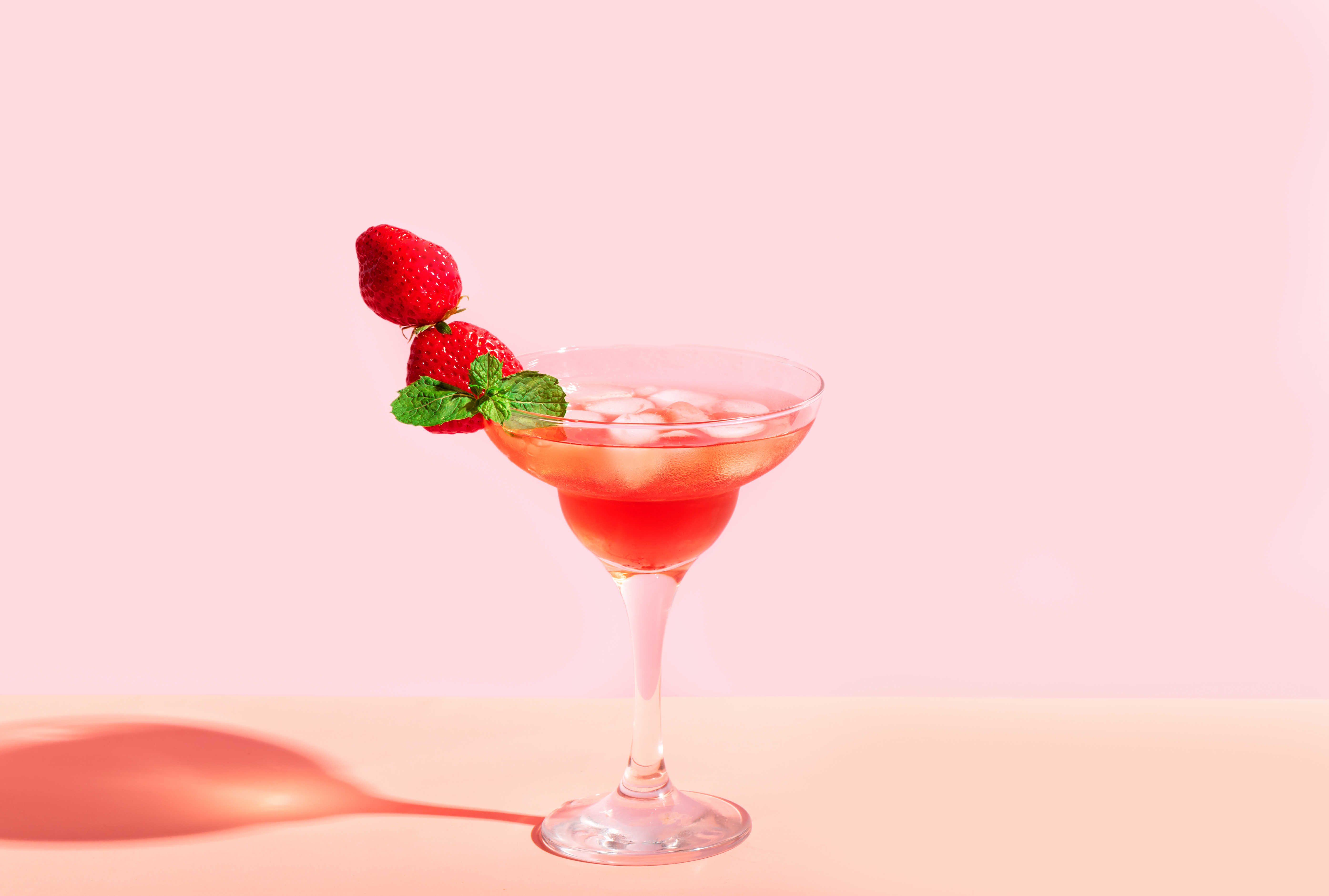 Alkoholfri Strawberry daiquiri