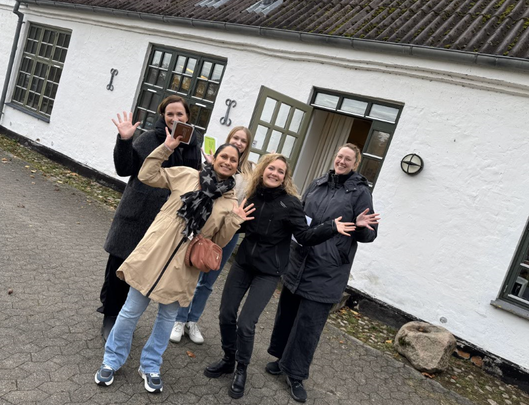 Fællesbillede af førsteårseleverne