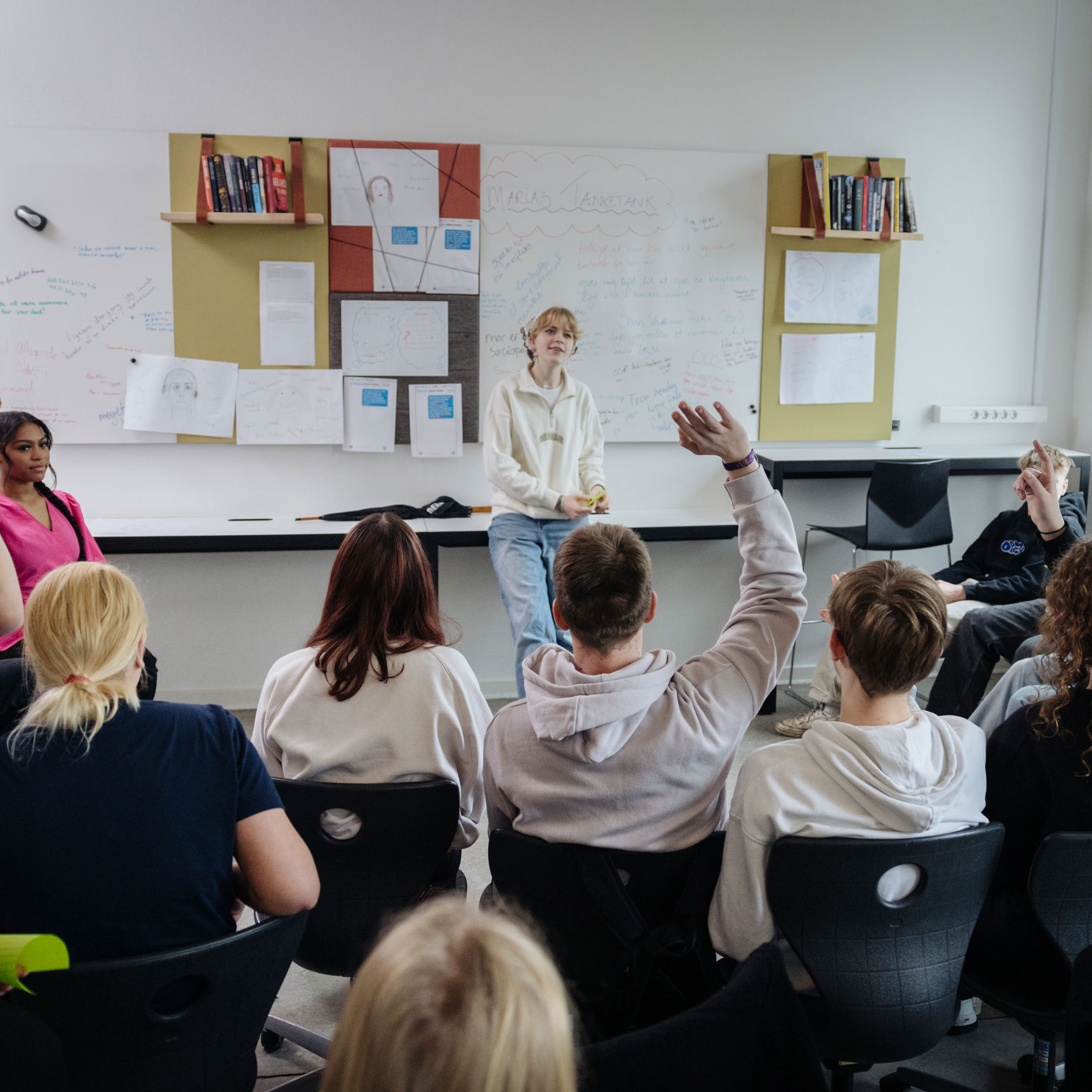 Elever i skoleklasse