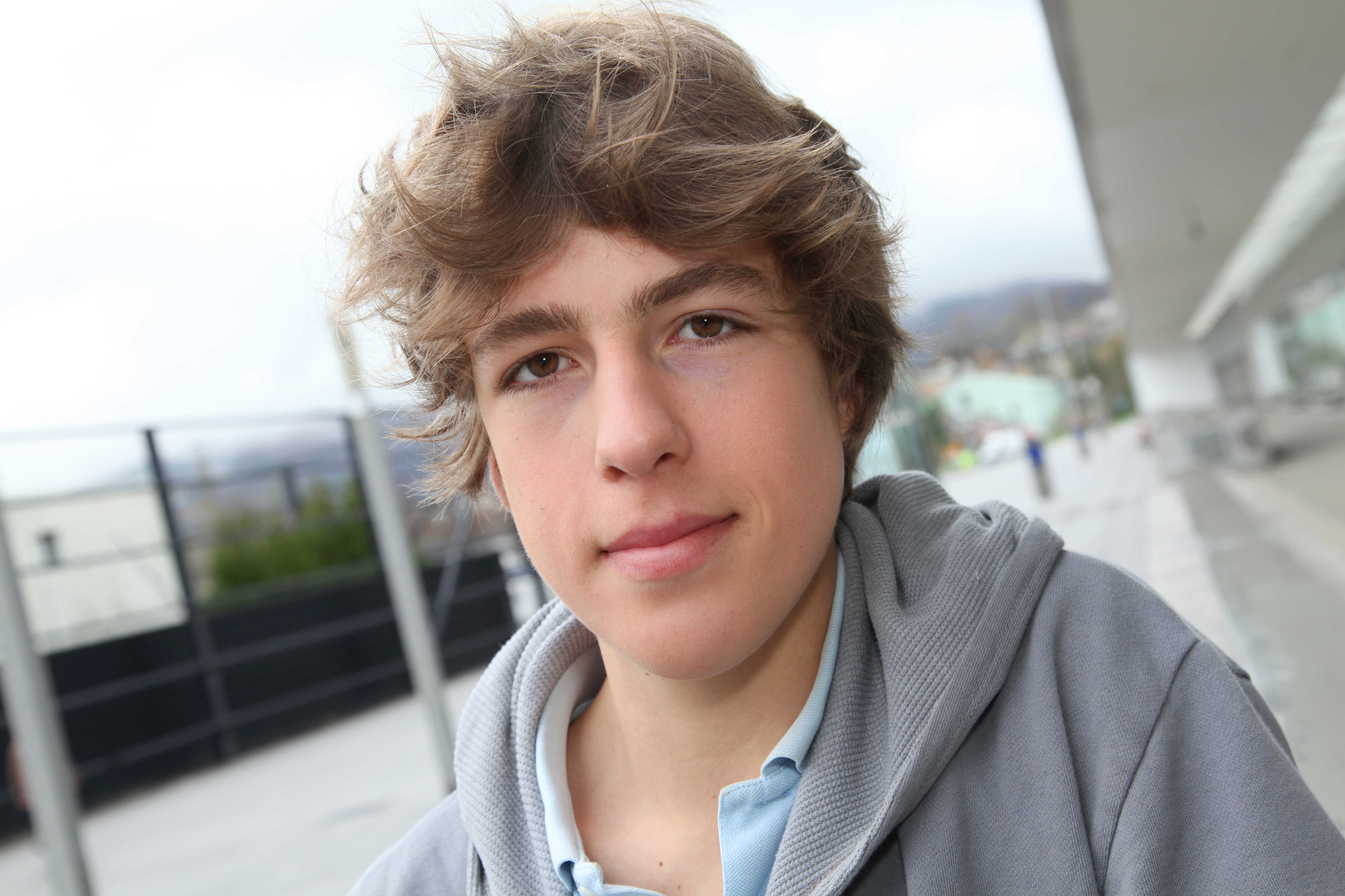 Portræt af ung mand