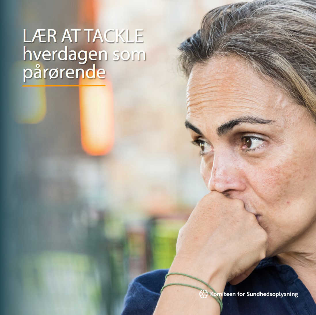 Portræt af bekymret kvinde