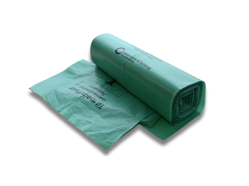 Grønne poser til madaffald.